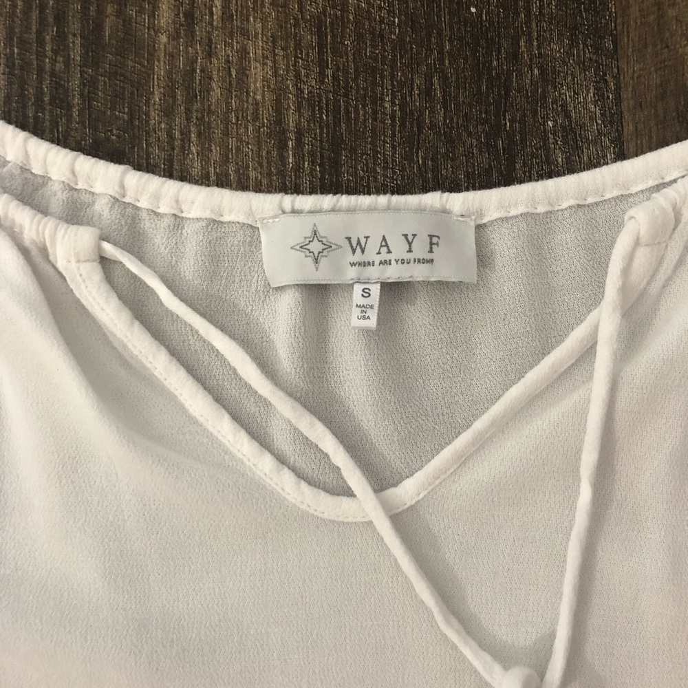 WAYF | Tie-Front Top - Picture 3 of 4